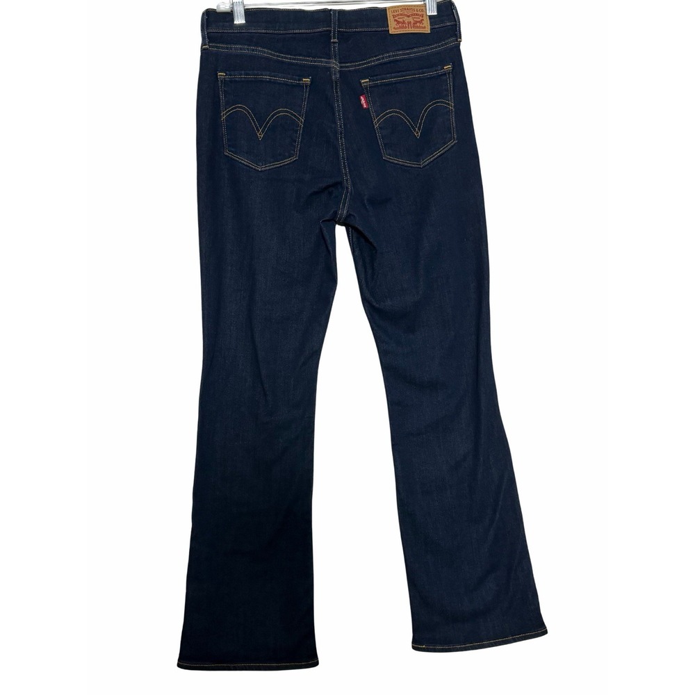 Levi's 5096 Women's W28 L30 Dark Wash Bootcut Flare Jeans Stretch Y2K